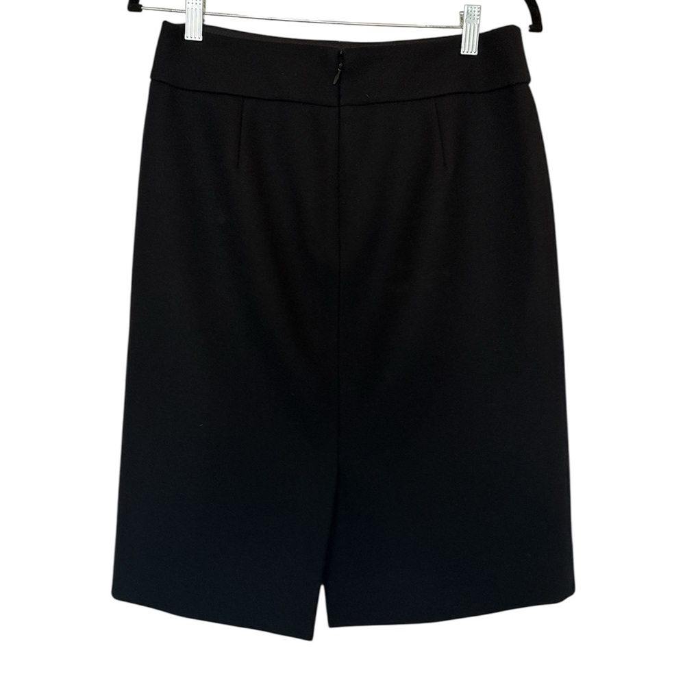 Jcrew Black Wool Pencil Skirt - Picture 2 of 2